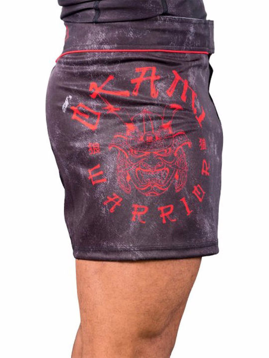 Okami Fightshorts OFS113 Σορτσάκι MMA Μαύρο