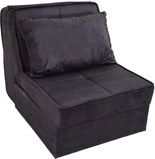 Thales Armchair Bed Gray 110x85x90cm