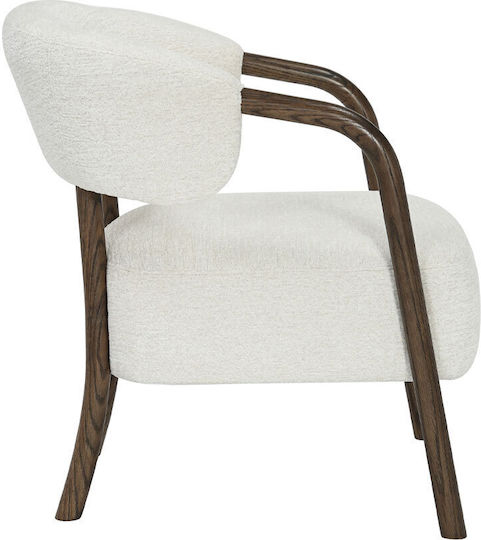 Bergamo Sessel Ecru 64x70x75cm