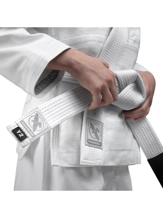Hayabusa Παιδική Στολή Brazilian Jiu Jitsu Λευκή