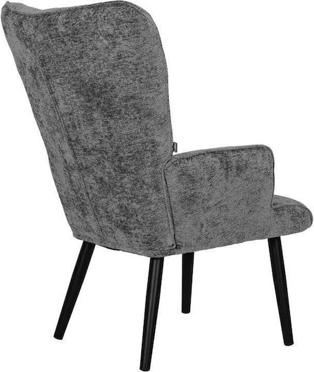 Fylliana Sessel Dunkelgrau-Schwarz 67x74x97cm