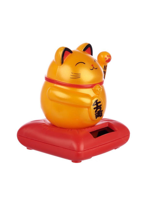 Puckator Decorative Cat Made of Plastic in Gold
