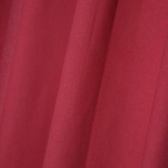 Κουρτίνα με Τρουκς S-F Duo Rouge 135x240εκ.