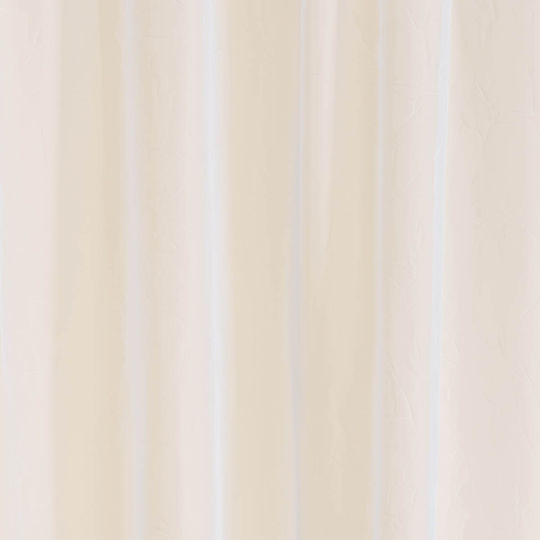Easy Home Vorhang mit Bleistiftfalten Weiß 140x270cm