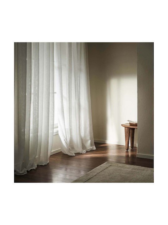 Gofis Home Curtain with Grommets Off White 200x295 cm