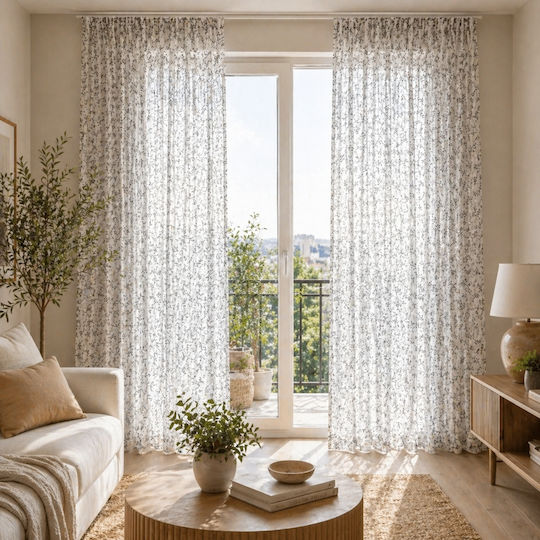 My Home Luxury With White Pencil Pleat 280x270cm