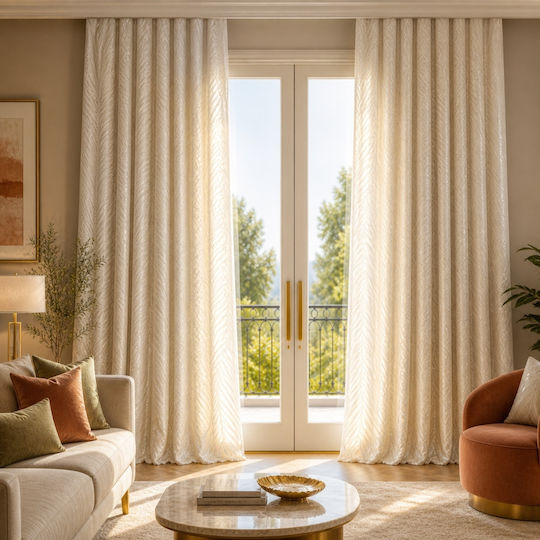 My Home Luxury με Τρέσα Εκρού 280x270εκ.