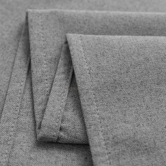 Lucktora Vorhang mit Grommet Grau 270x265cm