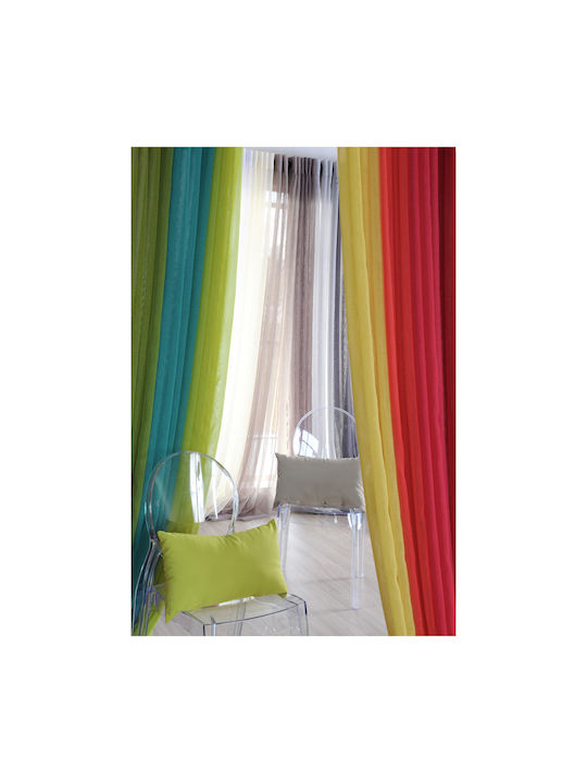 Curtain with Grommets S-F Monna Fuchsia 135x260cm