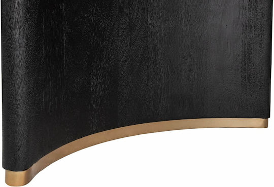 Dining Room Black 280x110x77cm