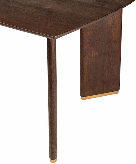 Dining Room Brown 200x100x77cm