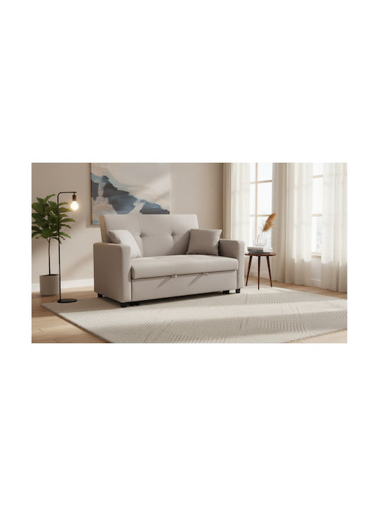 Imola Двуместен Диван Спалня Текстил Cappuccino 154x100x93см.