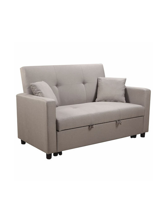 Imola Двуместен Диван Спалня Текстил Cappuccino 154x100x93см.