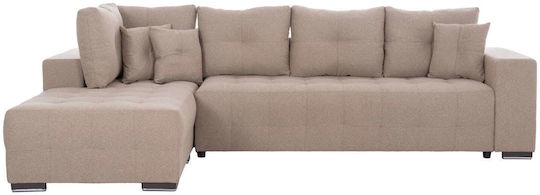 Ecksofa Schlafsofa Beiges 298x177x95cm