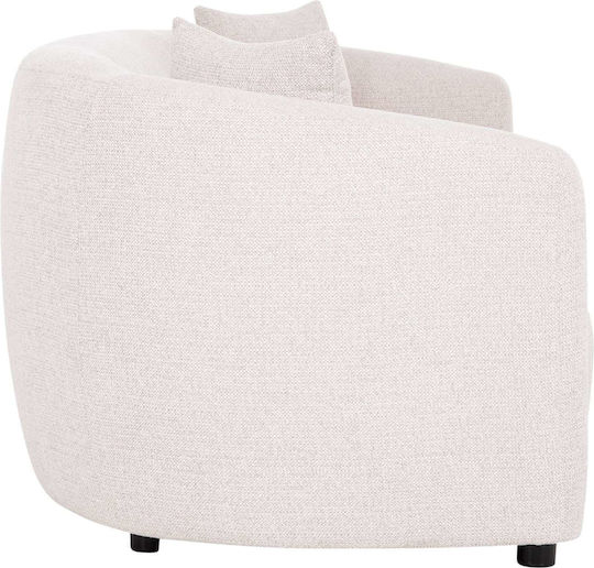 Three-Seater Sofa Beige 230x96x75cm