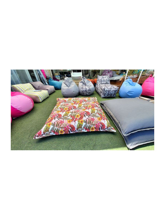 Pouf Bolster Waterproof Floating Gray 140x140x20cm