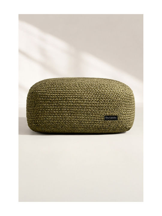 Пуф Скамеика Водоустойчив Boho Olive 50x50x25cm