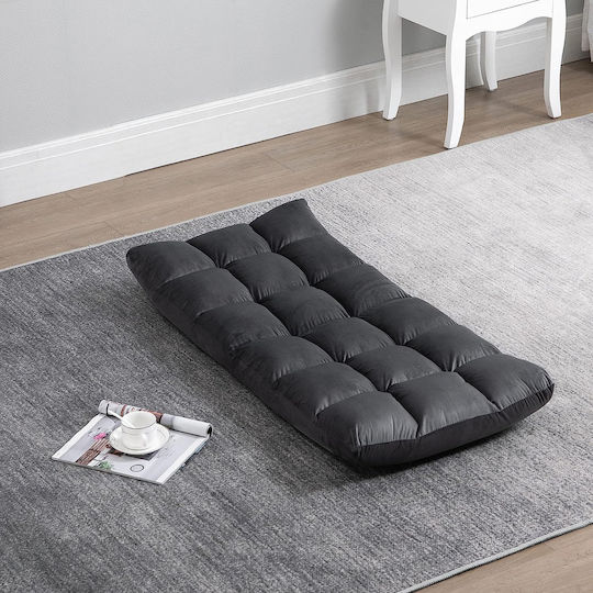 Bean Bag Chair Poof Gray 55x71x53.5cm