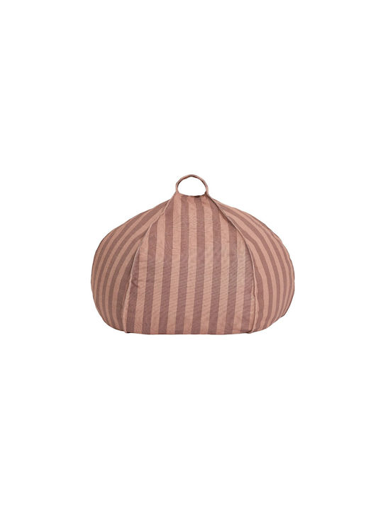 Nobodinoz Sitzsäcke & Poufs Nackenrolle Vibes Rosa Mauve 70x70x30cm