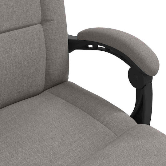 Multifunctional Bean Bag Chair Taupe 66x66x80cm