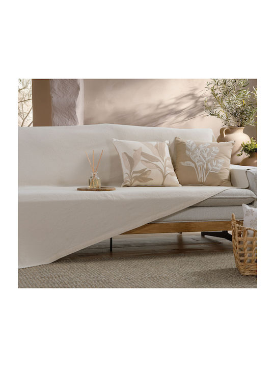 Nef-Nef Homeware Betty Ριχτάρι Τριθέσιου Καναπέ 180x300εκ. Πράσινο