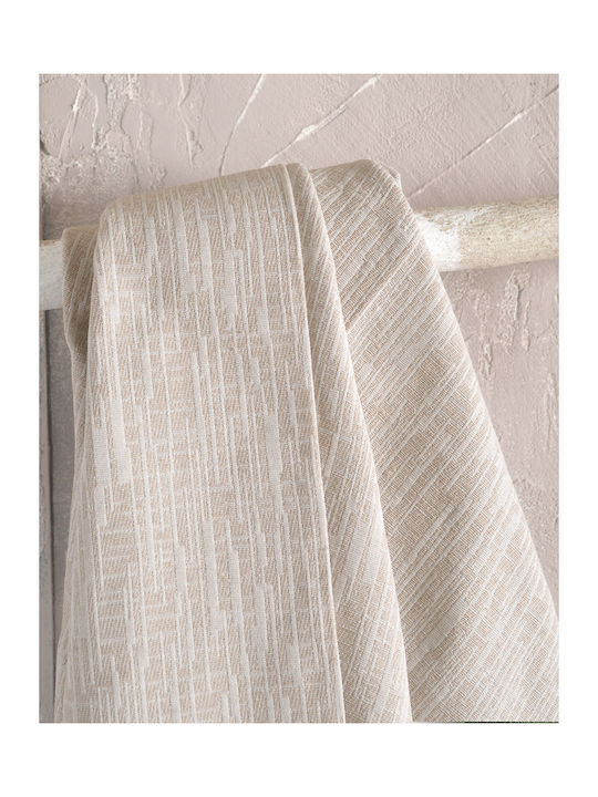 Rythmos Atticus Zweisitzer-Sofa Überwurf Jacquard 180x240cm Beiges