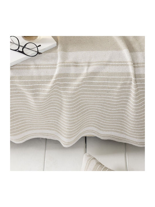 Nima Ριχτάρι Τριθέσιου Καναπέ Chenille 180x300εκ. Μπεζ