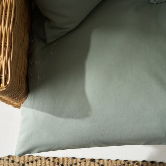 Gofis Home Emory 714/07 Покривка За Фотьойл 80x200 См Smoke Green