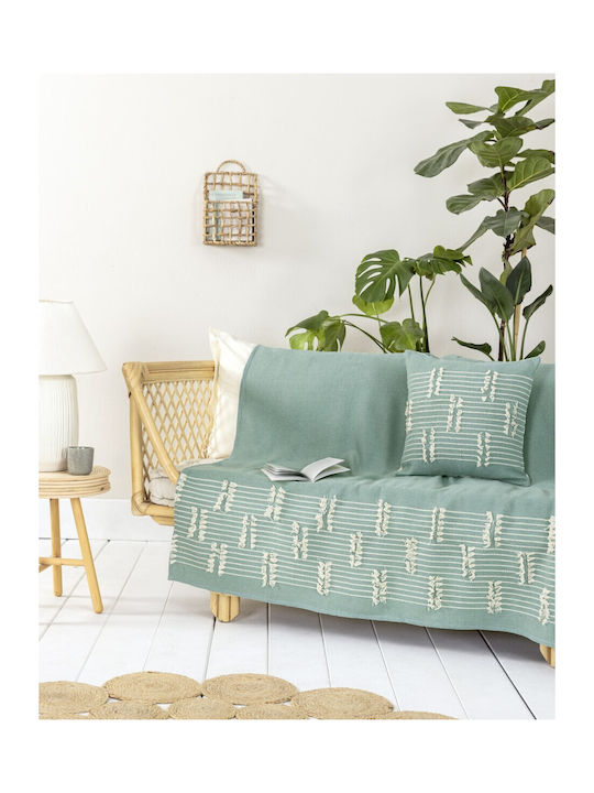 Nima Nima Sofa Throw Chenille 180x250cm Green
