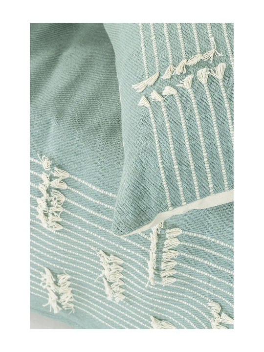 Nima Ριχτάρι Πολυθρόνας Chenille 180x180εκ. Πράσινο