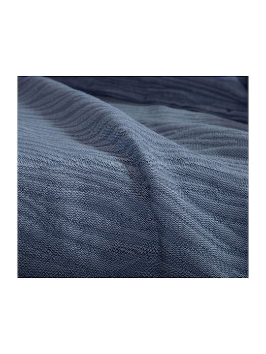 Nef-Nef Homeware Zebra Триместен Диван Покривка 170x300см Сива