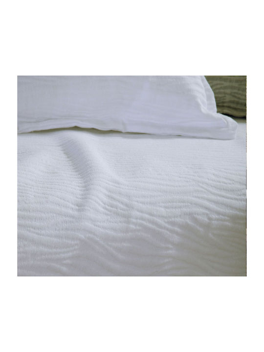 Nef-Nef Homeware Zebra Триместен Диван Покривка 170x300см Сива