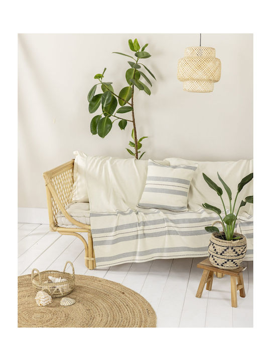 Nima Ριχτάρι Διθέσιου Καναπέ Chenille 180x250εκ. Μπεζ