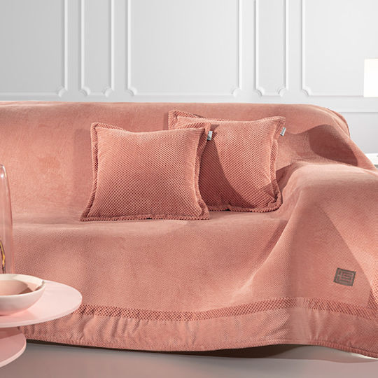 Guy Laroche Rubicon Ριχτάρι Πολυθρόνας Βελουτέ 170x150εκ. Coralo