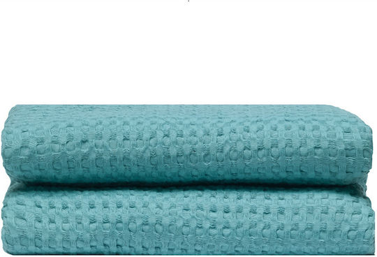 Kentia Illusion Pique Blanket Double 230x250cm Waffle