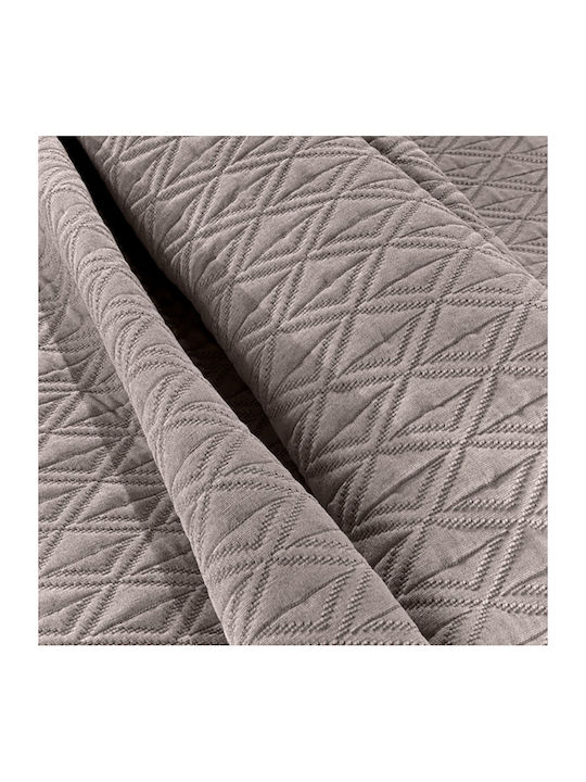 Guy Laroche Oasis Pătură Piqué Superdublă 245x260 cm Wenge