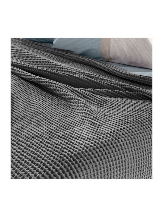 Guy Laroche Eternity Κουβέρτα Πικέ Υπέρδιπλη 230x240εκ. Anthracite