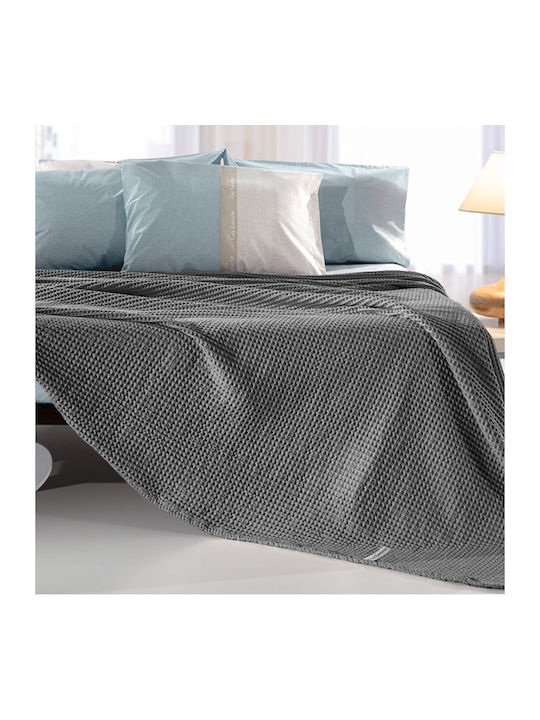 Guy Laroche Eternity Κουβέρτα Πικέ Υπέρδιπλη 230x240εκ. Anthracite