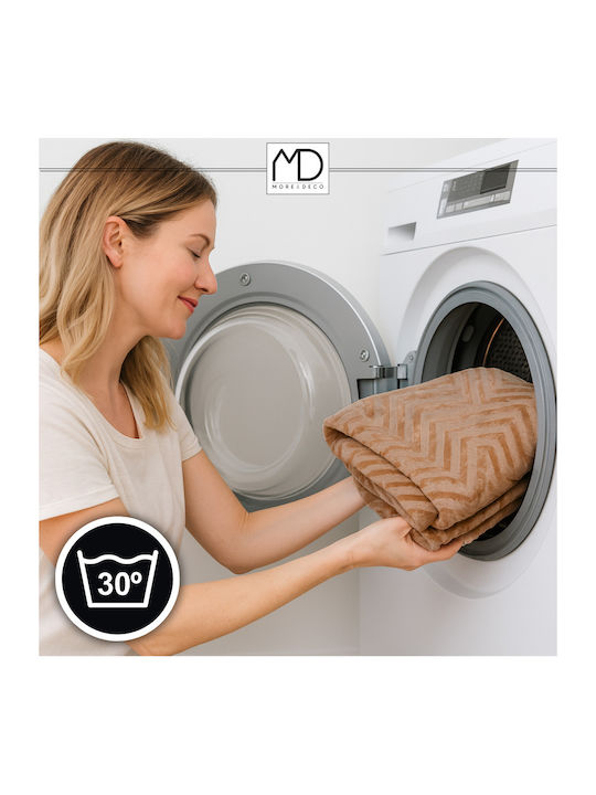 Lino Home Plaid Braun Decke Doppel Braun