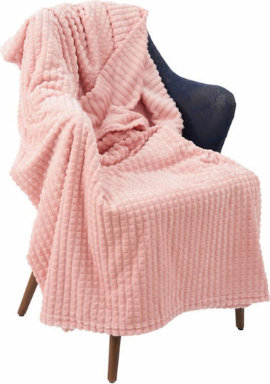 Heinner Fleece-Decke Doppel 200x220cm Grau