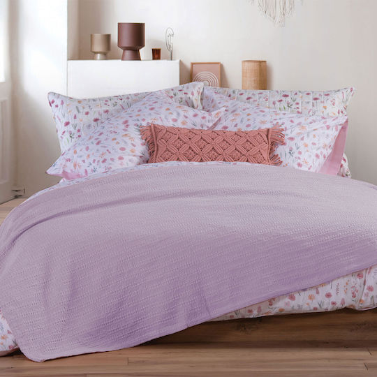 Nef-Nef Homeware Cool Μονή 160x240εκ. Purple Nef-Nef Homeware Cool Μονή 160x240εκ. Purple