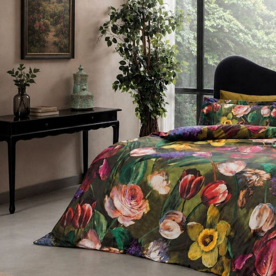 Tac Set Huse Pentru Pilote 200x220cm Dublă Cu 4 Fețe De Pernă & 1 Cearșaf Seraphina