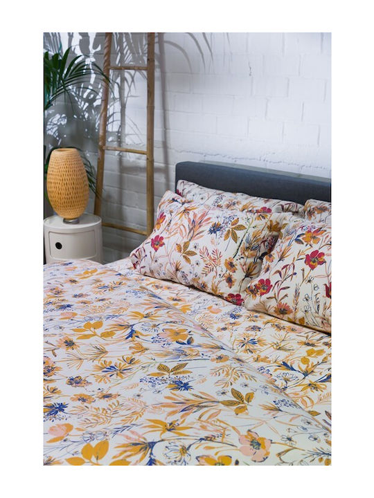Viokarpet Duvet Cover Diamond 251 Emerald Yellow Set Duvet Cover Single