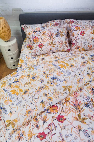 Viokarpet Duvet Cover Diamond 251 Emerald Yellow Set Duvet Cover Single