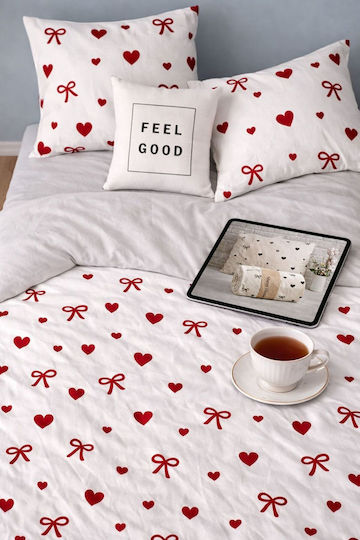 SteweHome Set 100x220cm Burgundy