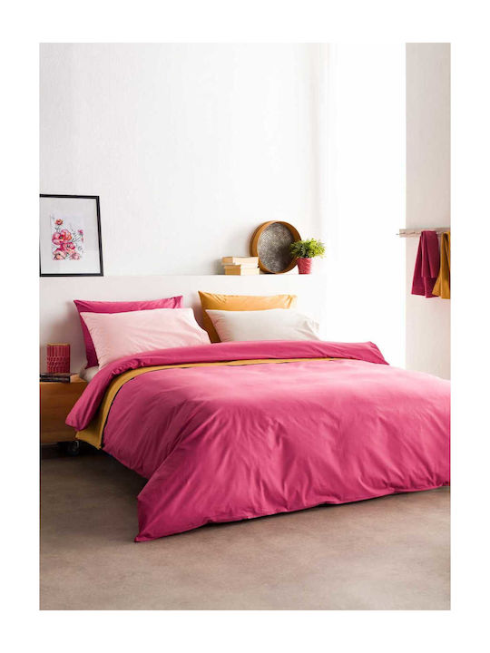 Vesta Home Duvet Cover Cotton Queen 230x240 Synthesis 512 Ochra