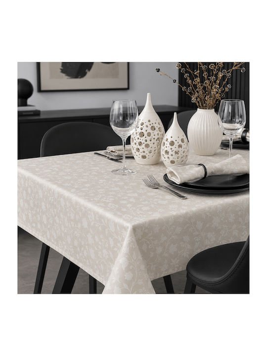 Astron Italy Tablecloth Set 13pcs Beige 140x280cm