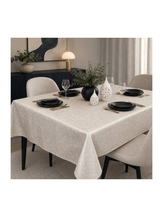 Astron Italy Tablecloth Set 13pcs Beige 140x280cm