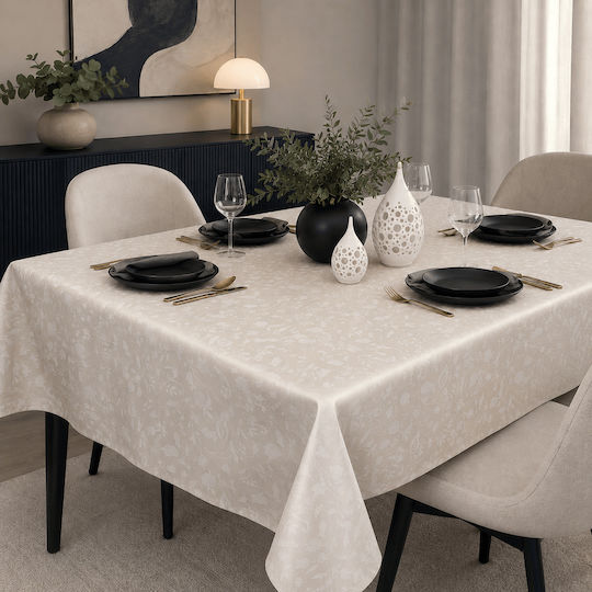 Astron Italy Tablecloth Set 13pcs Beige 140x280cm