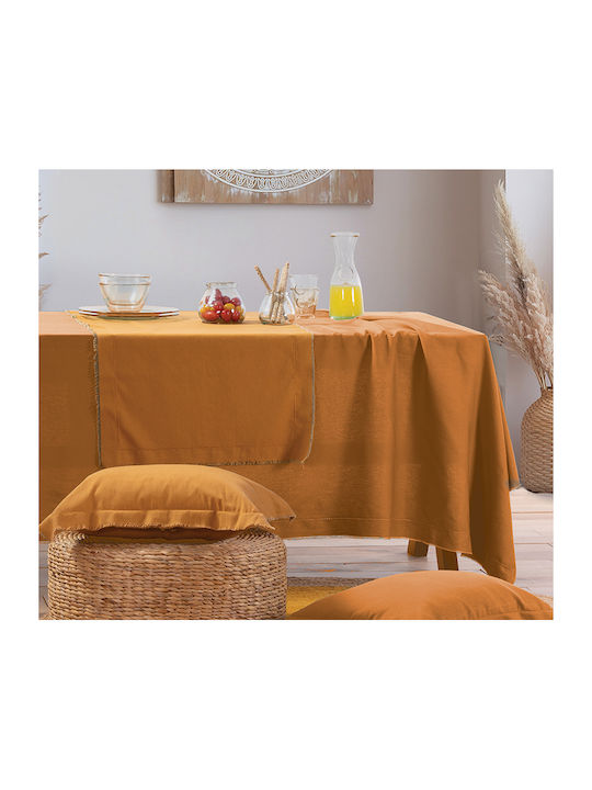 Nef-Nef Homeware Ράνερ Βαμβακερό Minimal Yellow 45x150εκ.